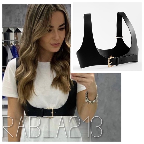 LAST 1!🔥BLOGGERS FAV🔥 ZARA HARNESS BELT - Picture 5 of 16